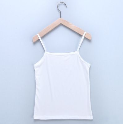 New solid color small camisole vest for women, slim fit and versatile, summer women's student top base shirt, autumn inner and outer sleeveless top, cotton fashionable base shirt, popular in Africa