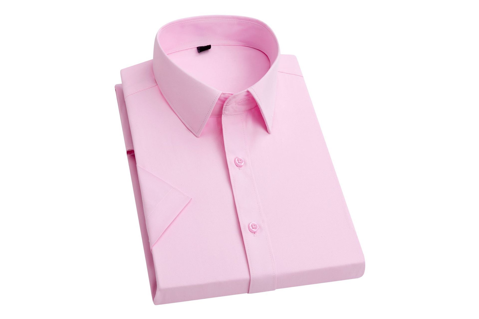 2025 summer short sleeved shirt, business men's white shirt, plus size workwear half sleeved T-shirt, moisture absorbing and breathable, new business trend, the quality choice of African workplace