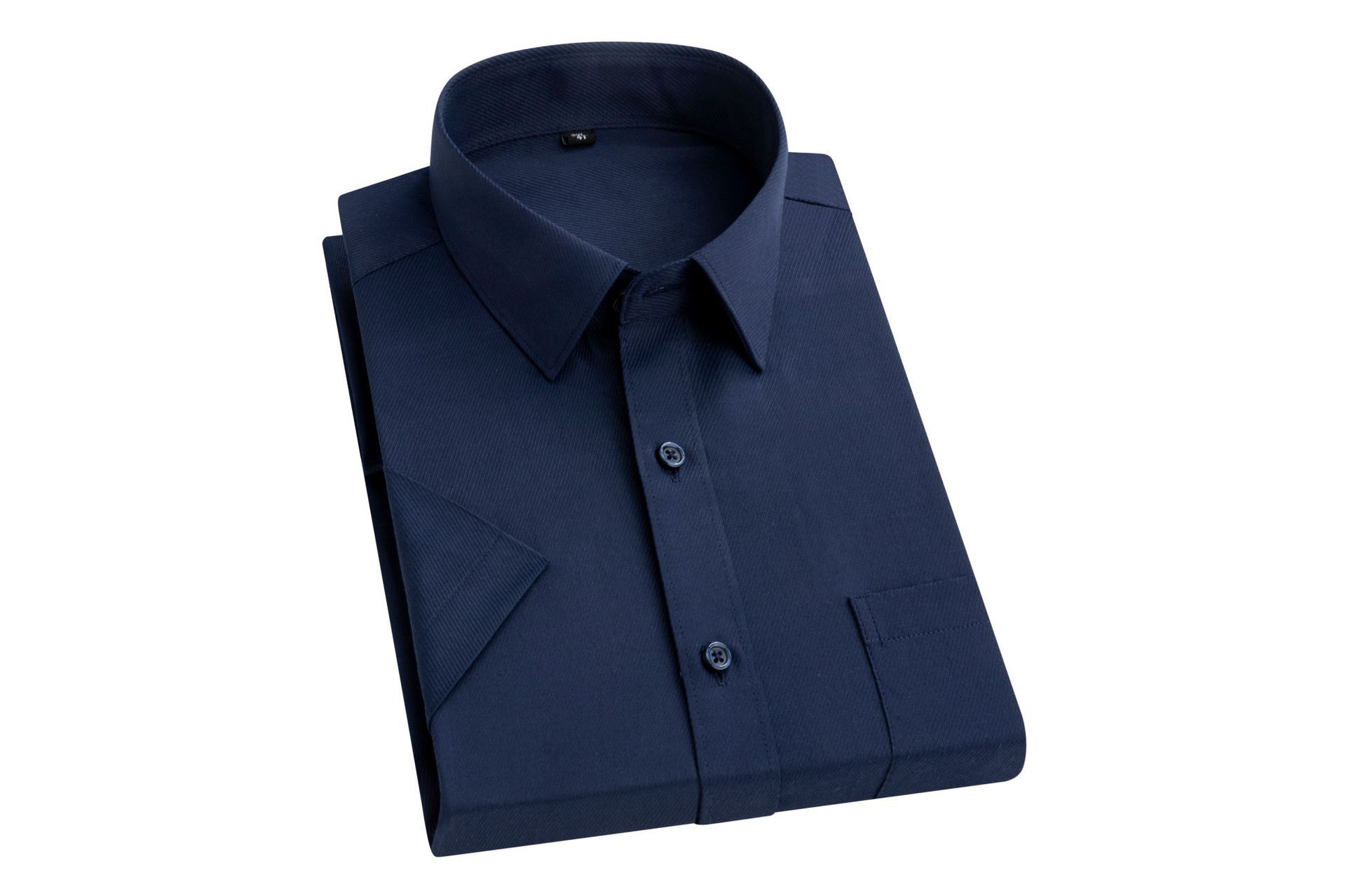 2025 summer short sleeved shirt, business men's white shirt, plus size workwear half sleeved T-shirt, moisture absorbing and breathable, new business trend, the quality choice of African workplace