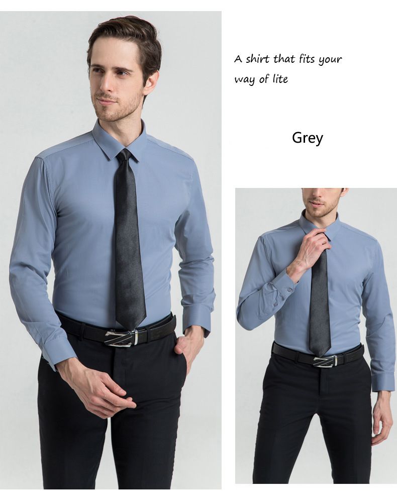 2025 Spring Summer Men's White Shirt,Long Sleeve Square Neck,Light Luxury Casual Business T-shirt,High Grade Professional Dress,Versatile White Long-Sleeve Shirt for African Life,Ideal for Daily Wear