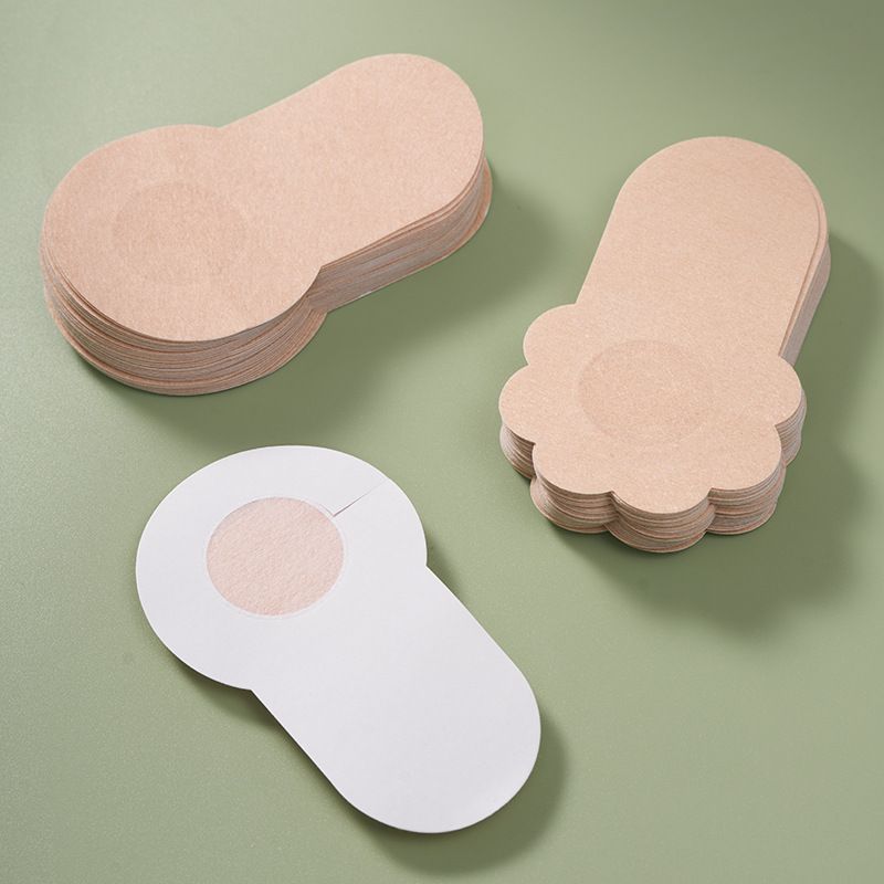 New non-woven lifting nipple patch, large chest size anti sagging nipple patch, anti bulging summer invisible breathable thin version, breathable lifting patch, gathered upper chest support patch