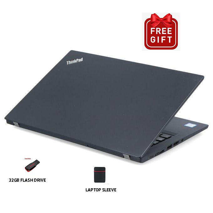 Lenovo REFURBISHED L 480 14 Inches Intel (R) Core(TM) I5 8th Generation 8GB RAM 256GB SSD Windows 10 Black PLUS 32GB FLASH DRIVE AND BLACK LAPTOP SLEEVE.
