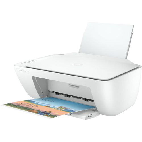 HP DeskJet 2320 All-in-One Printer, Print, Copy, Scan, USB Interface - White