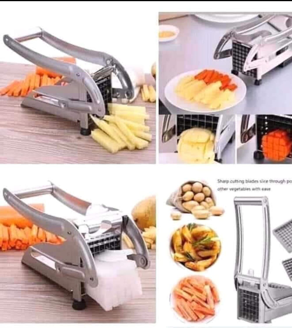 Potato Chipper French Fries Slicer Chip Cutter Chopper