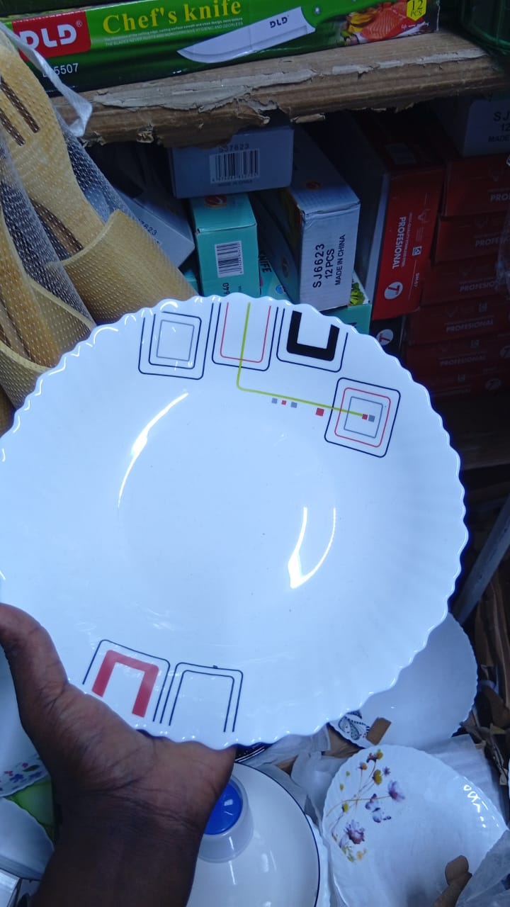 [NEW REDEFINED ARRIVAL] 6pcs colorful floral dinner plates . Made of quality eco-friendly BPA lead free material. Easy to clean. Light in weight and provides an apealling and presentable dish.