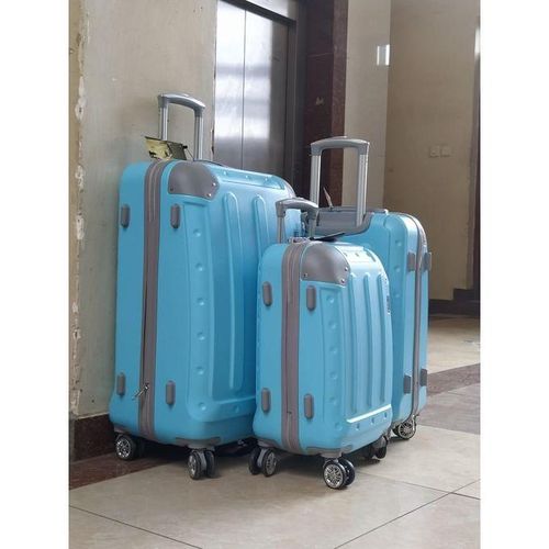 🪶🔥Fashion 3 Pieces PVC High Quality Travel Suitcase Travel Bag Travel Briefcase With Wheel🎀Made of durable PVC material, it is lightweight and easy to transport. The set includes a large suitcase,