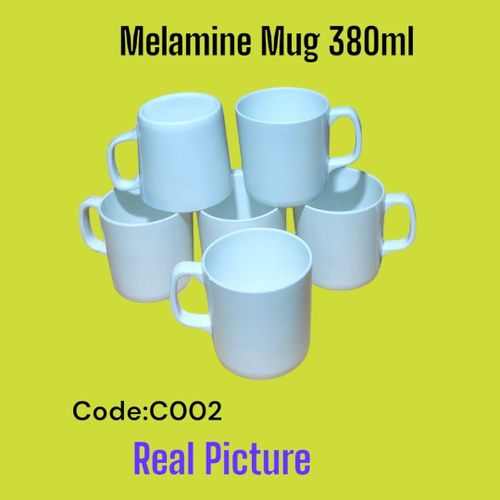 🧶Melamine Mug Approx 380ml 6pcs🧶
