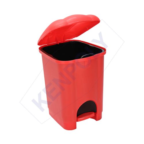 🔥🔥NEW ARRIVALS☀️☀️Adix Plastic Foot Pedal Dust Bin Plain 18L.Strong and durable Body with easy to clean features. Made of superior quality of plastic. The lid closes smoothly and very quietly. Works