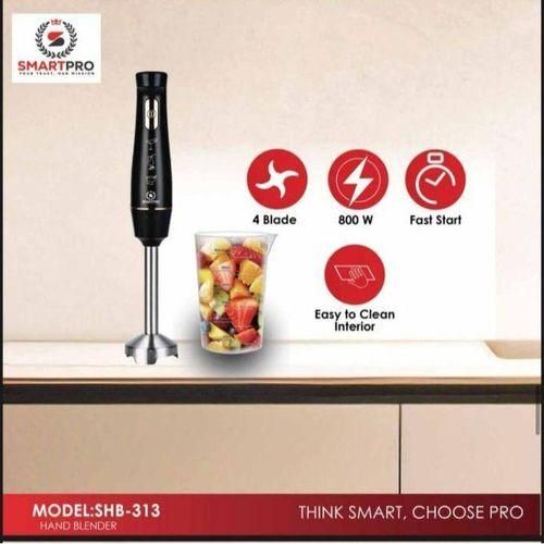 🎀🤑Smart Pro 4 Blade 800w Fast Start Hand Blender🎀🤑Functions: multiple speed settings and attachments for versatility.