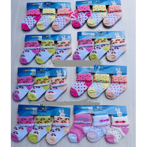 🎀🤑12Pairs Cutest Warm Newborn Unisex Baby Ankle Socks🤑🎀Made of the purest cotton with double fabric at the top part to absorb excess heat and moisture for maximum comfort.Made of a strong fabric a