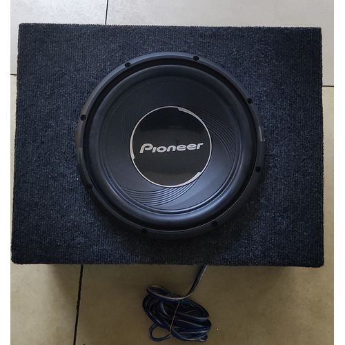 Pioneer 12'' /1400 Watts Deep Bass Car Sub Woofer + FREE CABINET