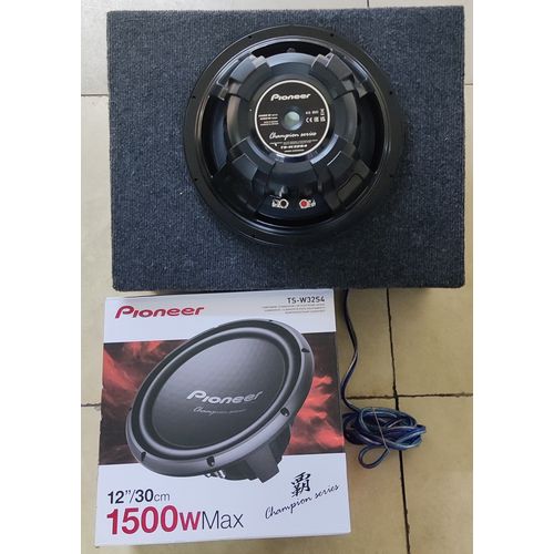 Share this product



Black Friday deal
Pioneer 1500W BASS SPEAKER "12 Champion Series Double Coil Subwoofer + Free Cabinet