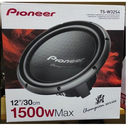 Share this product



Black Friday deal
Pioneer 1500W BASS SPEAKER "12 Champion Series Double Coil Subwoofer + Free Cabinet