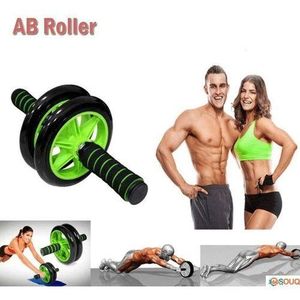 AB Wheel Abs Roller Workout Arm And Waist Fitness Exerciser Wheel -FREE SKIPPING ROPE