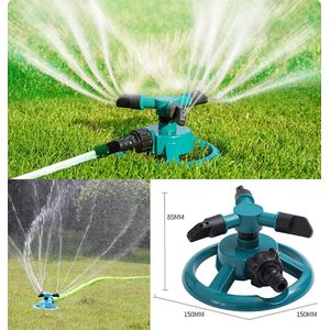 3 Arm 360 Degree Auto-Rotating Water Garden Sprinkler