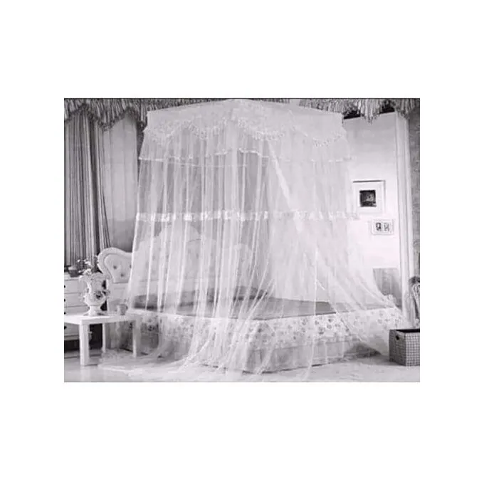 Double Decker Mosquito Nets Square Top Mosquito Nets Free Size For all Bed Types