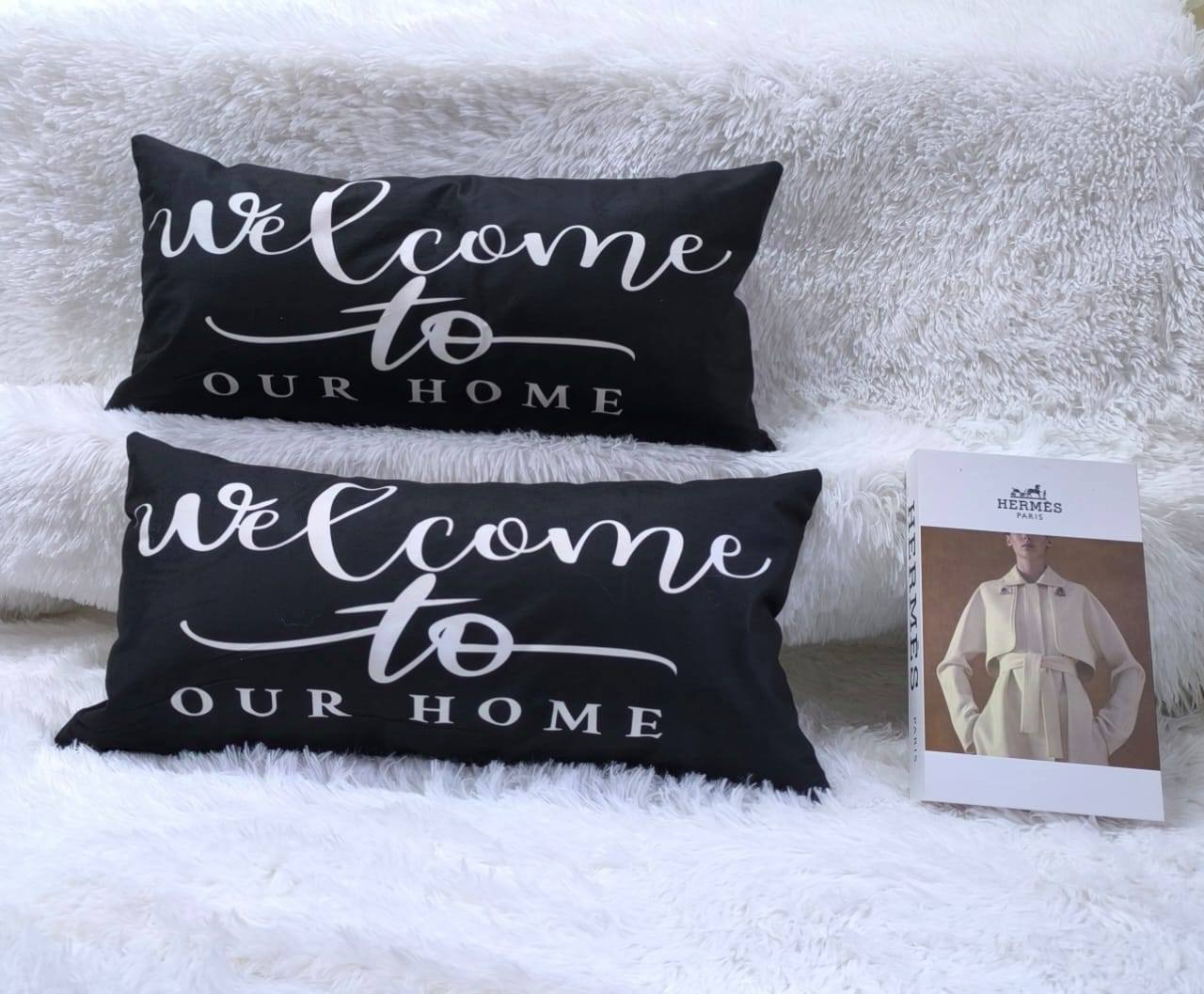 Premium Rabbit Fur Lumbar Throw Pillow Covers(COVERS ONLY)3Pcs