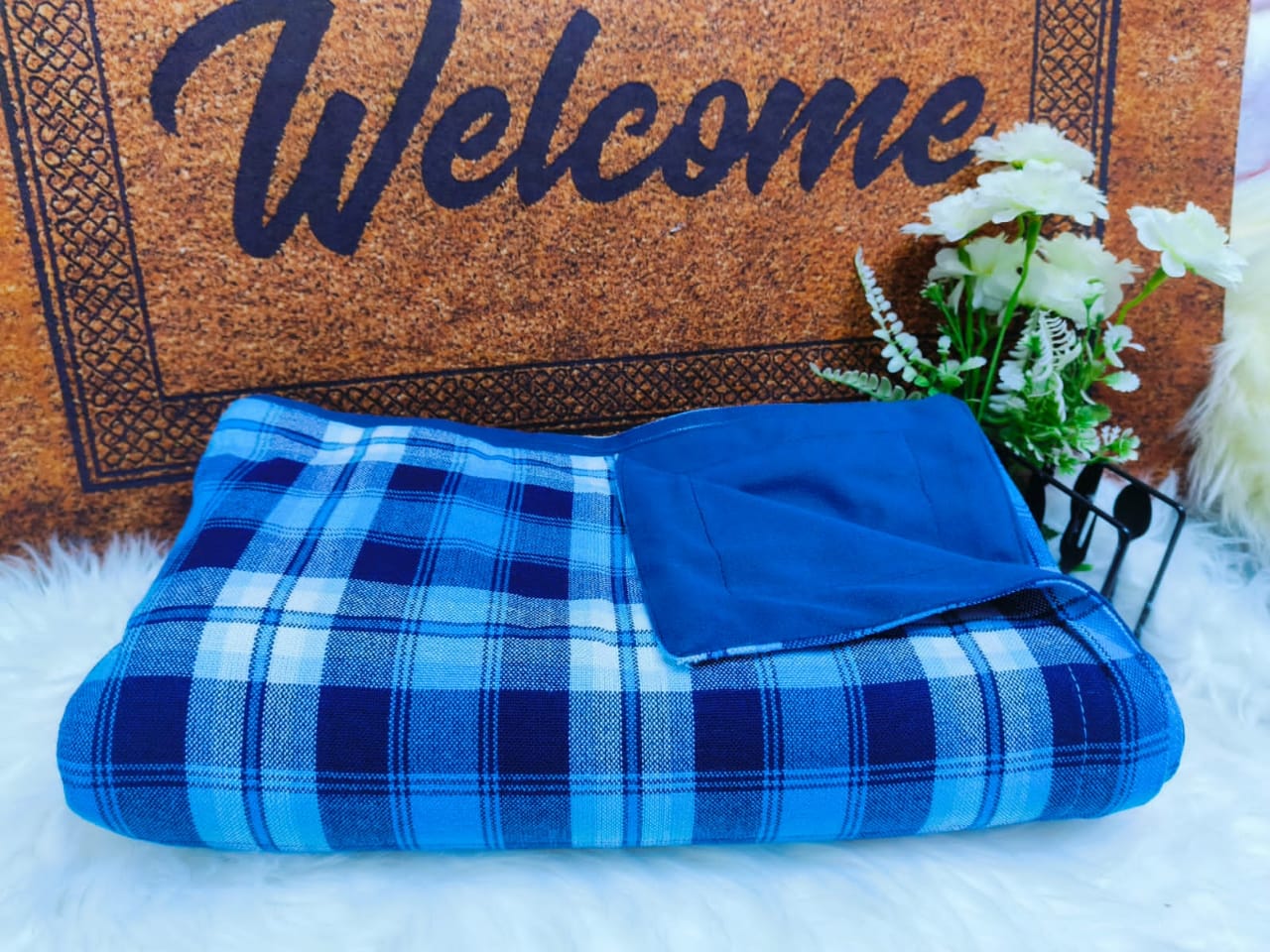 Masai Shuka with Light Warm Fleece Lining Masai Shuka Blanket 150*200cm