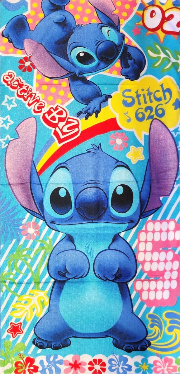 Kids Bath Towels Cartoon Themed Absorbent Children Towels 70*140cm