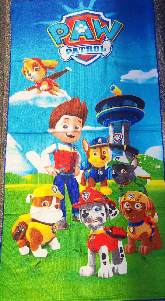 Kids Bath Towels Cartoon Themed Absorbent Children Towels 70*140cm