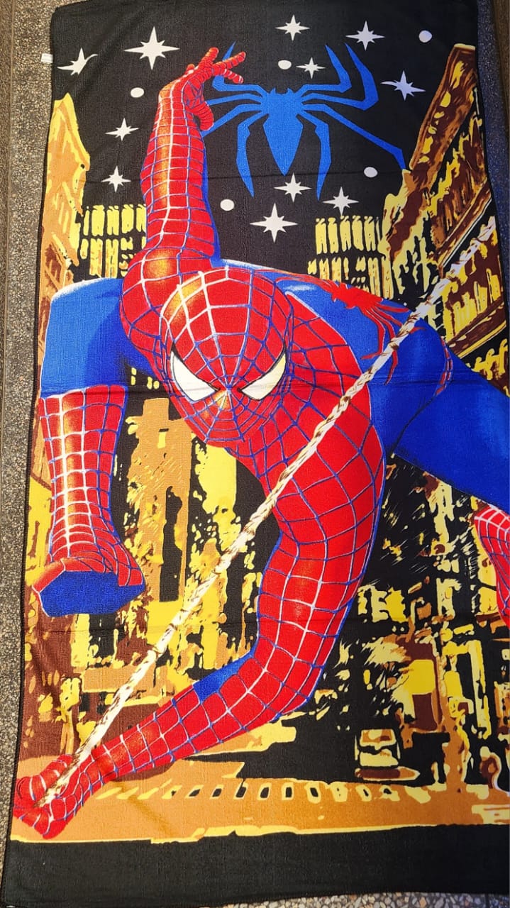 Kids Bath Towels Cartoon Themed Absorbent Children Towels 70*140cm