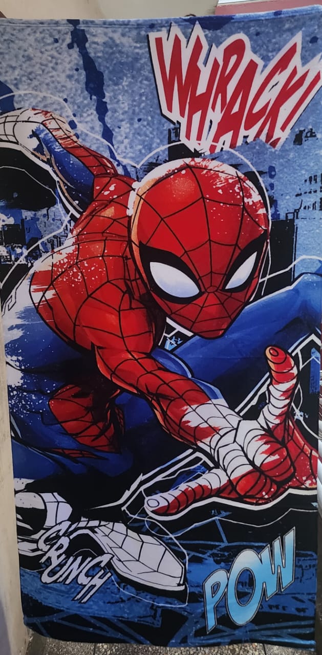 Kids Bath Towels Cartoon Themed Absorbent Children Towels 70*140cm