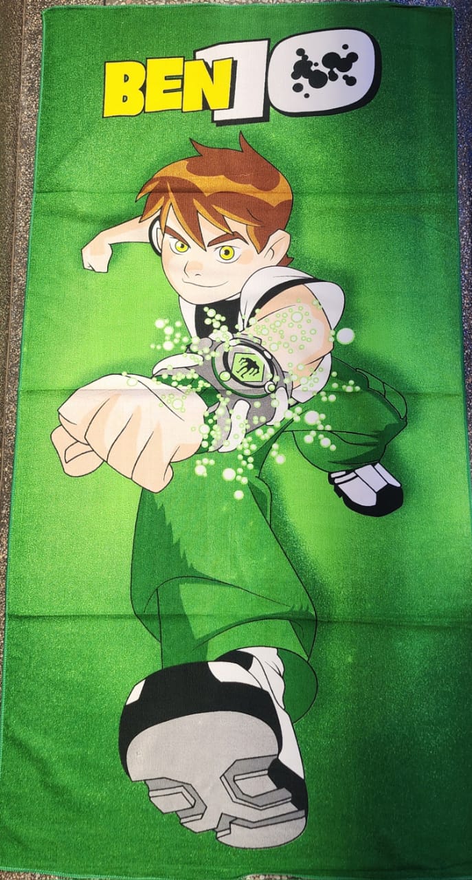 Kids Bath Towels Cartoon Themed Absorbent Children Towels 70*140cm