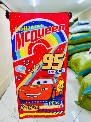 Kids Bath Towels Cartoon Themed Absorbent Children Towels 70*140cm