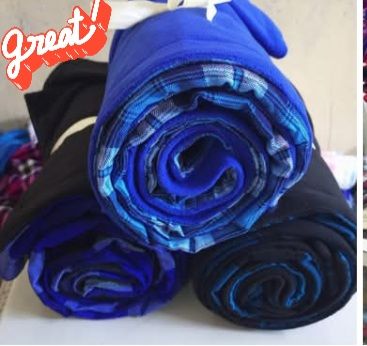 Masai Shuka with Heavy Warm Fleece Lining Premium Masai Blanket 150*200cm