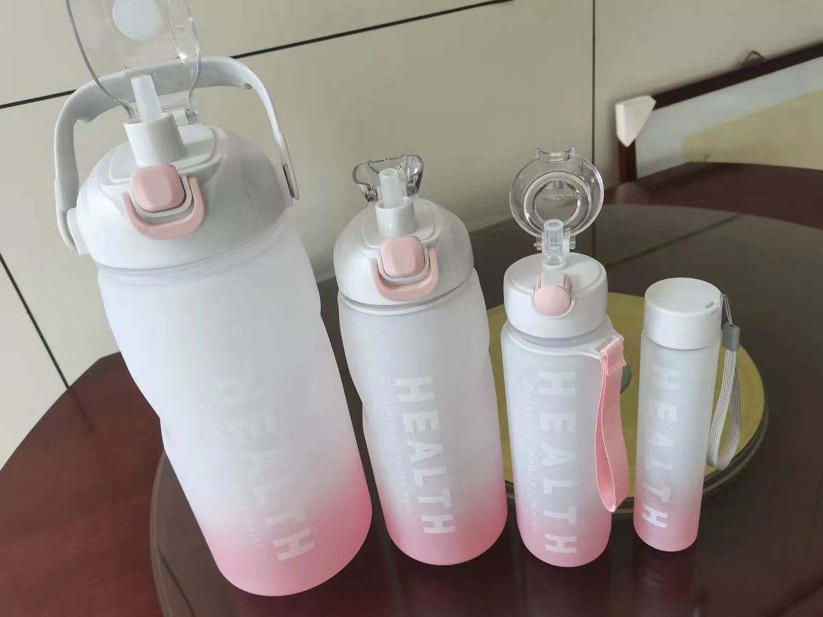 Health Water Bottle Set 4Pcs 3.3L 1.5L 700ML 300ML