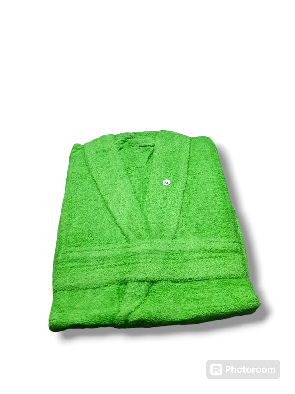Men Women Fleece Bathrobe Long Shawl Collar Bathing Robe Bathing Gown use as bathing towel