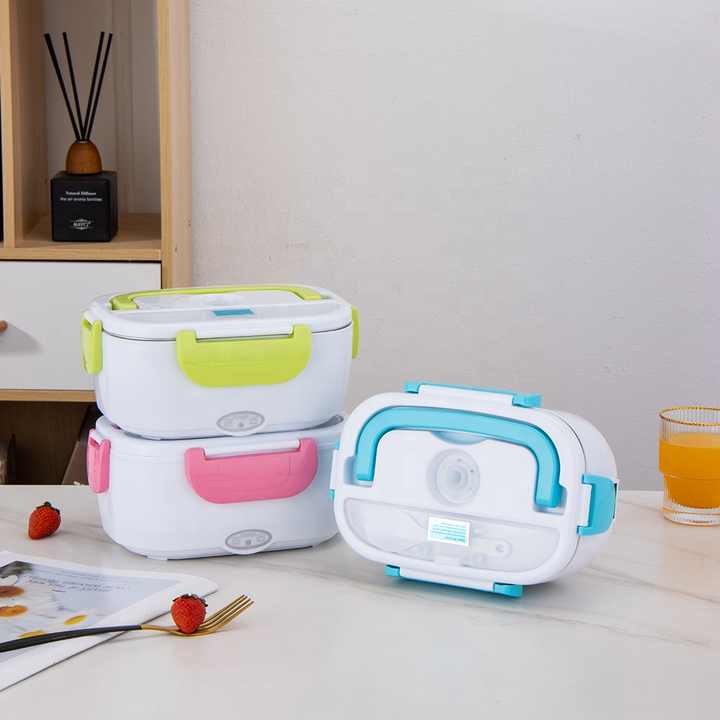 Electric Lunch Box Portable Lunch Dish with Leakproof Lid