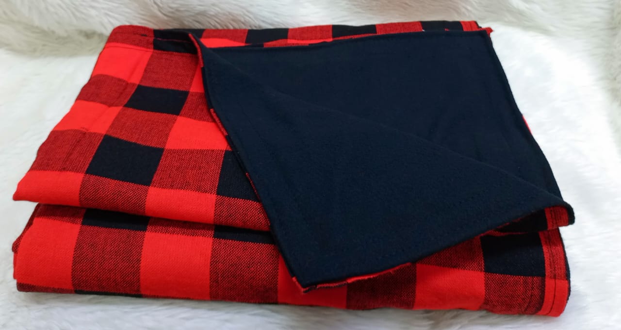 Masai Shuka with a Warm Fleece Lining African Masai Blanket 150*200cm