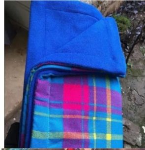 High Quality Customized Masai Shuka Fitted with an Heavy Fleece Lining Masai Blanket 150*200cm