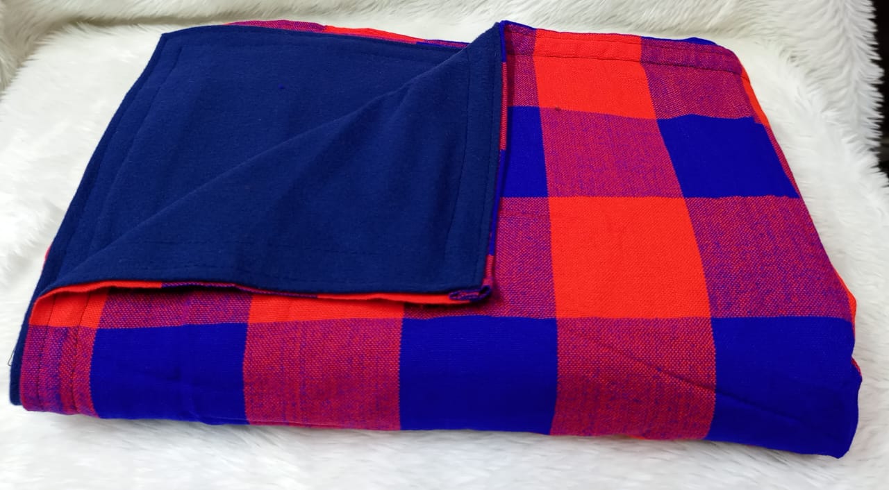 High Quality Customized Masai Shuka Fitted with an Heavy Fleece Lining Masai Blanket 150*200cm