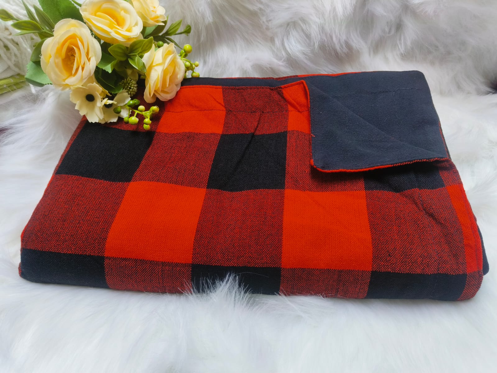 Butterfly Brand 100% African Multi Colored Maasai Shuka Warm Fleece Lining Premium Fleece Masai Shuka