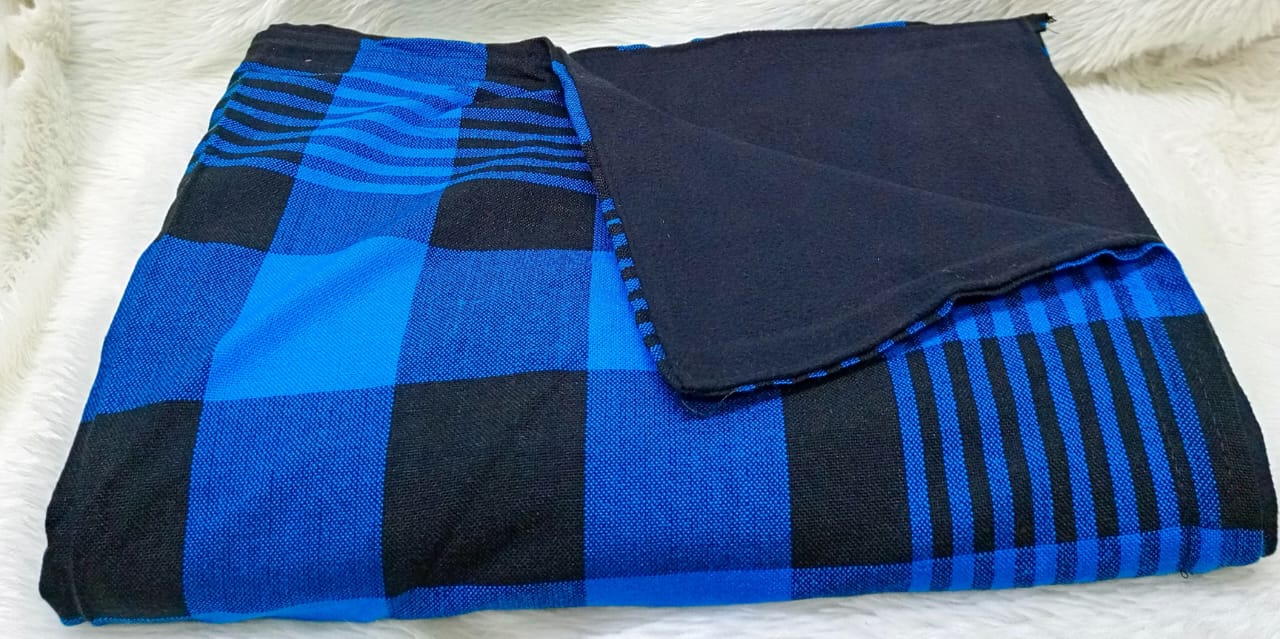 Butterfly Brand 100% African Multi Colored Maasai Shuka Warm Fleece Lining Premium Fleece Masai Shuka