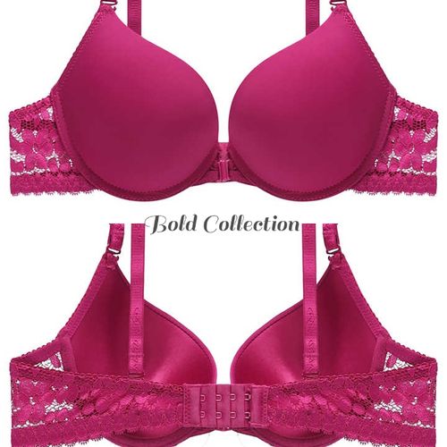 Sexiest Front Open Padded Comfy Silky Bras Cap B