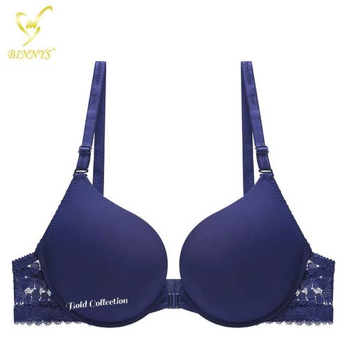 Sexiest Front Open Padded Comfy Silky Bras Cap B