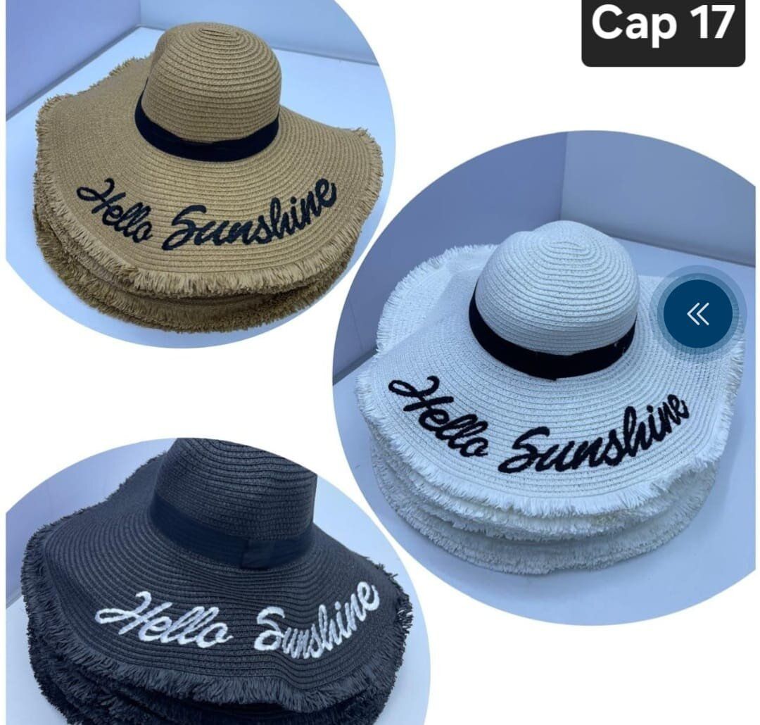 Beautiful Ladies Sun Hats Wide Floppy Beach Caps