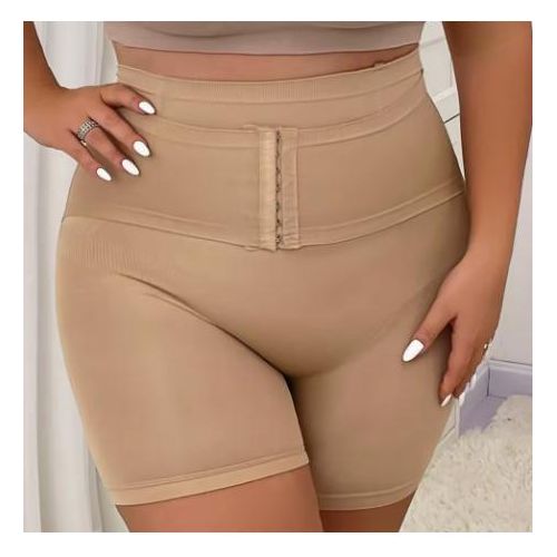 1pc Butt-Lifting Shapers Graphene Antibacterial Control Panties Firm Abdomen Shaping Underwear with Strong Buckle Waist