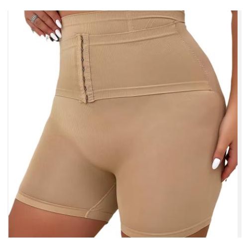 1pc Butt-Lifting Shapers Graphene Antibacterial Control Panties Firm Abdomen Shaping Underwear with Strong Buckle Waist
