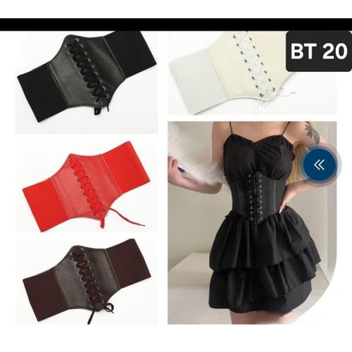 1pc Women’s Wide-Plus Corset Waist Belt Elastic