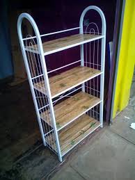 🔅🌿Premier Wooden Shoe Rack(4 and 5 -Layer).stylish and multi-functional foldable wardrobe. The thickened steel pipes can bear up to 90 kilograms of weight, distributed evenly. It is made from thicke