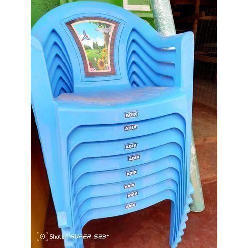 🎀ADIX Highly Quality Plastic Chair📍has fixed  height and the back tilts for comfort and back support. Select out our wide of plastic Chairs suited to meet all your office and seating solutions.