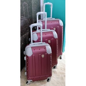 🤑🥑**TRAVEL IN STYLE **🥑🌽26 INCH 3 IN 1 LAXURIOUS FIBRE SUITCASE BRIEFCASE TRAVEL BAG.Made of high-quality materials
Sleek and stylish design
3-in-1 design 
Hard outer shell for protection
Number o