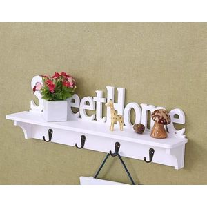 🤗🥰Sweethome key holder Decoration.Special welcome, Sweet Home shape design .Ideal for wall, door, bathroom, home decoration etc. Suitable for hanging clothes, towels, sundries and so on.