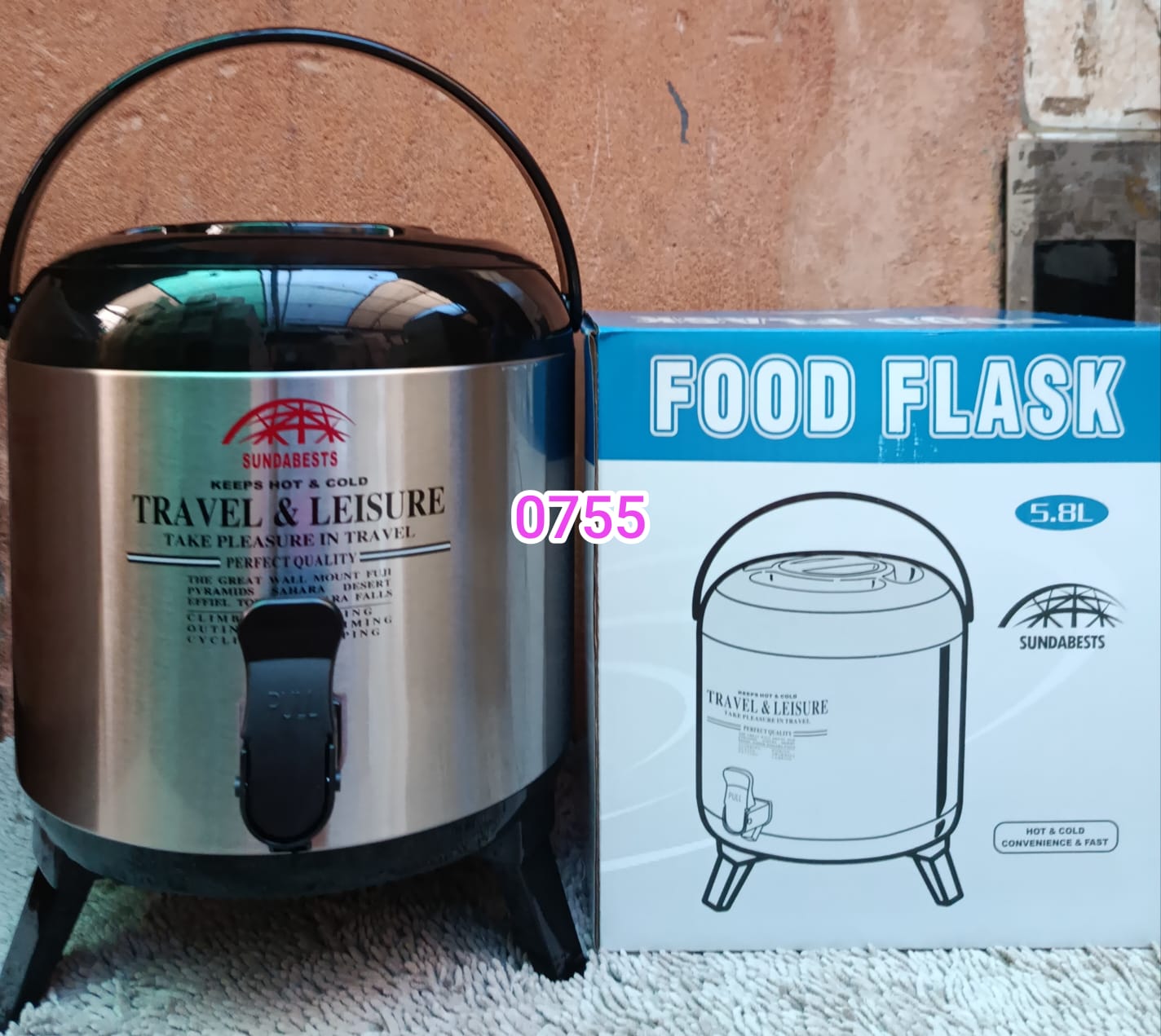 🔅🍂5.8 Ltr - Tea Urn - Stainless Steel.Durable Stainless Steel Construction – Built to last with a sleek, rust-resistant design.

Efficient Heating Element – Quickly heats up water for your coffee or