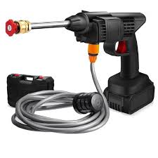🕳*Wireless Car Wash Spray Gun Machine With 2 Portable Lithium Battery* *(96Vh Lithium-ion Batteries)*🍆It is versatile and can be used for various cleaning tasks, such as washing cars, watering garde