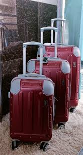 Pvc 28 INCH 3 IN 1 LAXURIOUS FIBRE SUITCASE BRIEFCASE TRAVEL BAG.Made of high-quality materials
Sleek and stylish design
3-in-1 design 
Hard outer shell for protection
Number of compartments and pocke
